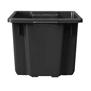 Handy Storage 70L Black Heavy Duty Crate