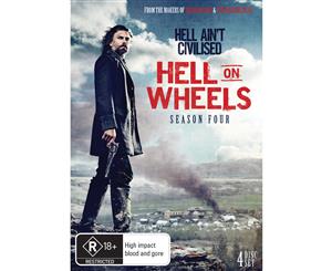 Hell On Wheels The Complete Fourth Season 4 Box Set DVD Region 4