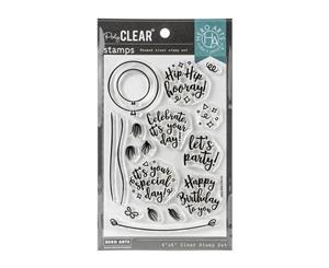 Hero Arts Clear Stamps 4X 6 - Festive Balloon