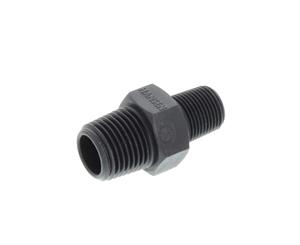 Hex Nipple 15 x 10mm Reducing BSP Plumbing Irrigation Poly Fitting Water Hansen