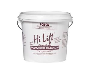 Hi Lift Powdered Bleach White Tub 500g Hair Colouring Colour Dye Tint Balayage