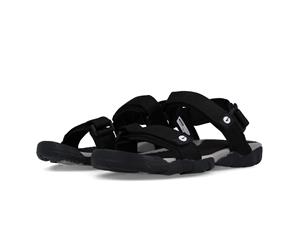 Hi-Tec Mens Cancun Walking Shoes Sandals Black Sports Outdoors Breathable