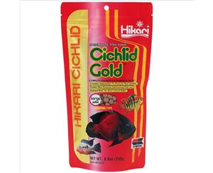 Hikari Cichlid Gold Large Pellet 250g - 7.2-8.2mm Pellet