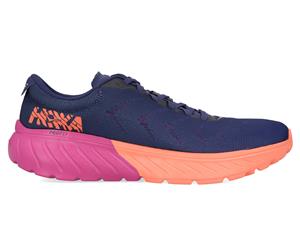 Hoka One One Women's Mach 2 Running Shoes - Medieval Blue/Very Berry