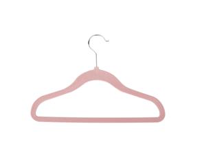 Honey Can Do 10-pack Kids Velvet Touch Suit Hangers - Pink