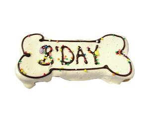 Huds and Toke Large Bone Birthday Cookie