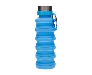 Hydro2 Fit Collapsible Silicone Water Bottle 470ml Blue