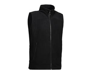 Id Mens Active Fleece Bodywarmer (Black) - ID472