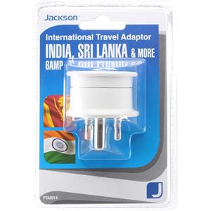 Jackson International Travel Adaptor (India and Sri Lanka)