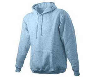 James And Nicholson Unisex Hooded Sweatshirt (Grey Heather) - FU484