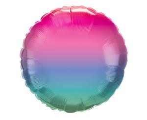 Jewel Ombre Round Foil Balloon 45cm