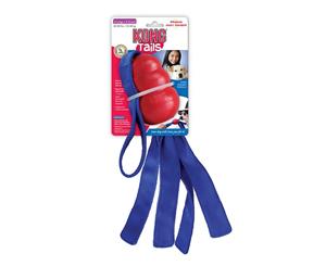 KONG Dog Tails Interactive Tug & Toss Rubber Squeak Toy XL (KDKTX)