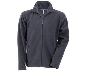 Kariban Mens Falco Full Zip Anti Pill Fleece Jacket (Convoy Grey) - RW737