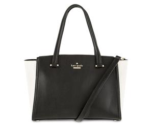 Kate Spade New York Small Geraldine Patterson Drive Tote - Black/Cement