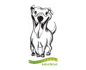 Katzelkraft - Rubber stamp dog Bonzy