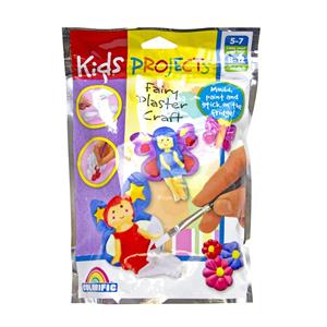 Kids Projects Plaster Magnet Fairies Craft Kit