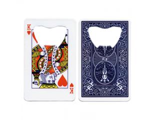 King Of Hearts Beer Bottle Credit Card Opener