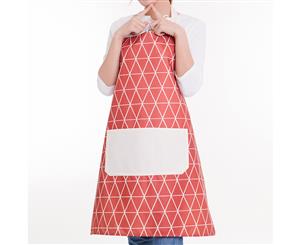 Kitchen Chef Apron with Pocket - Red