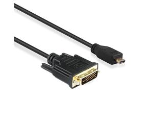 Konix 2M Micro HDMI to DVI-D Cable