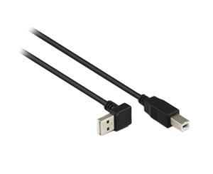 Konix 2M USB 2.0 Up Angle AM to BM Cable