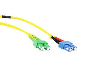 Konix 30M OS1 Singlemode SC-SCA Fibre Optic Cable