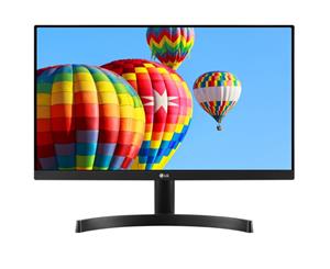 LG 24MK600M-B 24" AH-IPS LED Monitor  3 Side Boardless  75 x 75mm VESA Mount  2X HDMI+VGA