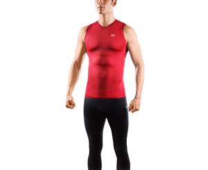 LP Support - Men's Waist Support Compression Top - Red