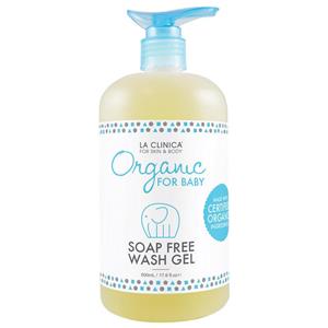 La Clinica Organic For Baby Soap Free Wash Gel 500ml