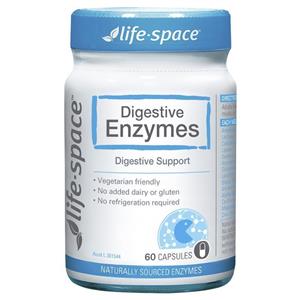 Life Space Probiotic Digestive Enzymes 60 Capsules