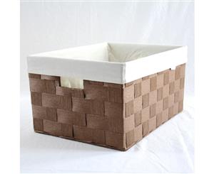 Linear Storage Basket Brown Medium