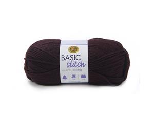 Lion Brand Yarn - Basic Stitch Anti-Pilling - Eggplant 100g