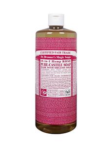 Liquid Castile Soap 946ml - Rose