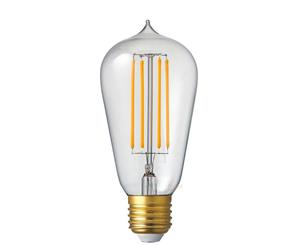 LiquidLEDs 6 Watt 12 Volt Edison Dimmable LED Filament Light Bulb E27 ES