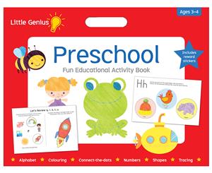 Little Genius Preschool Fun Education Activity Book