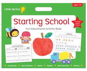 Little Genius Starting School Fun Education Activity Book