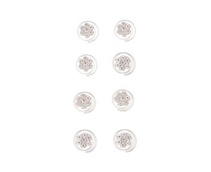 Lovisa Floral Diamante Hair Jewels 8 Pack