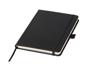 Luxe A5 Bound Notebook (Solid Black) - PF2239