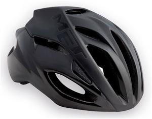 MET Rivale Road Bike Helmet Black