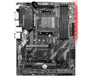 MSI B450 TOMAHAWK MAX ATX Motherboard For AMD Ryzen 2nd/3rd Gen Socket AM4 4XDDR4 DIMM 1XM.2 2XPCIE X16 3XPCIEX1 5XUSB 1XType C HDMI/DVI Lan