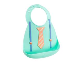 Make My Day Silicone Bib - The Derby Tie