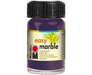 Marabu Easy Marble Paint 15ml - Aubergine