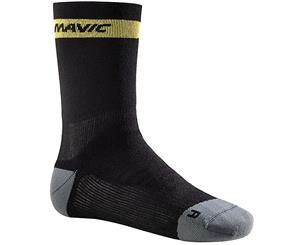 Mavic Ksyrium Elite Thermo Bike Socks Black/Dark Cloud