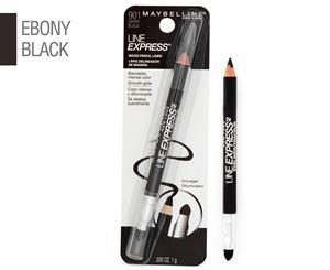 Maybelline Line Express Wood Pencil Liner 1g - #901 Ebony Black