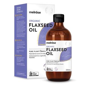 Melrose Organic Flaxseed Oil 200ml