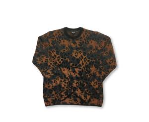 Men's Just Cavalli Knitwear In Leopard Print