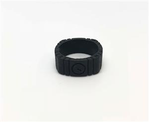 Men's QALO Wedding Ring - Compass - Black