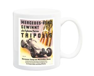 Mercedes Benz Tripolis Racing Poster Mug - 11 Fluid Oz