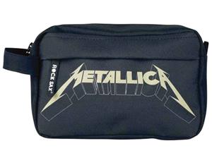 Metallica Wash Bag Band Logo Official - Black