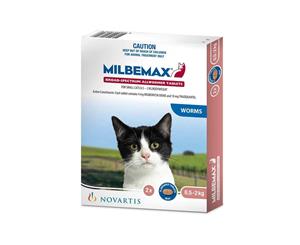 Milbemax Tablets All Wormer For Small Cats