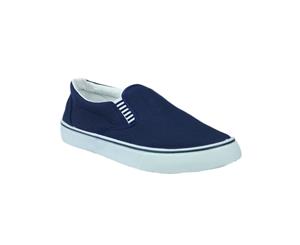 Mirak Yachtmaster Twin Gusset Slip-On / Mens Shoes (Navy) - FS471